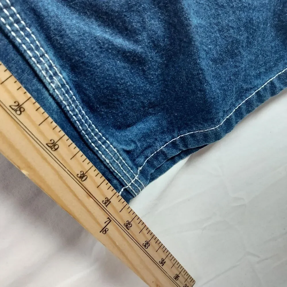Carhartt FR Work Jeans 32x32 Flame Resistant Denim Pants CAT2 NFPA2112 Blue Deni